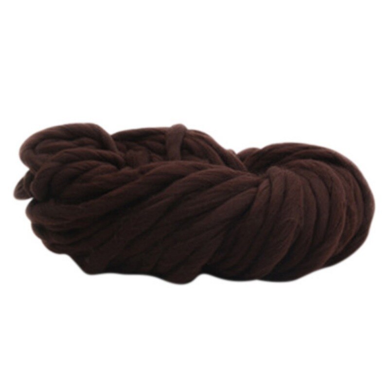 Diy Super Omvangrijk Arm Breien Wol Roving Chunky Wol Garen Super Omvangrijk Arm Breien Wol Roving Gebreide Deken: 11