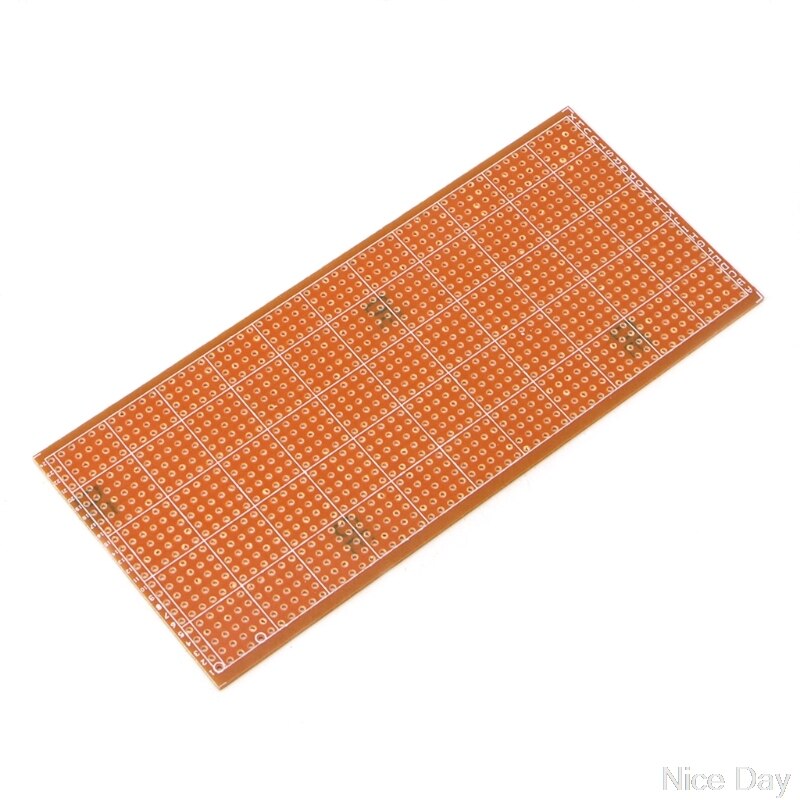 5 Pcs 6.5X14.5Cm Stripboard Veroboard Ongesneden Pcb Platine Enkelzijdig Printplaat Ju12 20