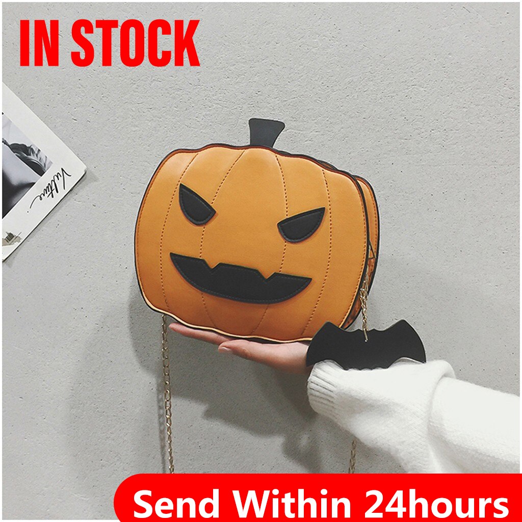 Chic Stijl Zakken Voor Vrouw Dame Pompoen Lamp Halloween Schoudertassen Ins Bag Pasen Selling Crossbody Tassen