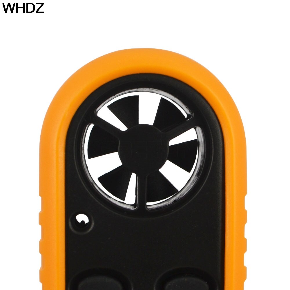 1pc Smart Anemometer LCD Digital Anemometer Hand-held Wind Speed Gauge Meter Measure Thermometer GM816 30m/s (65MPH)