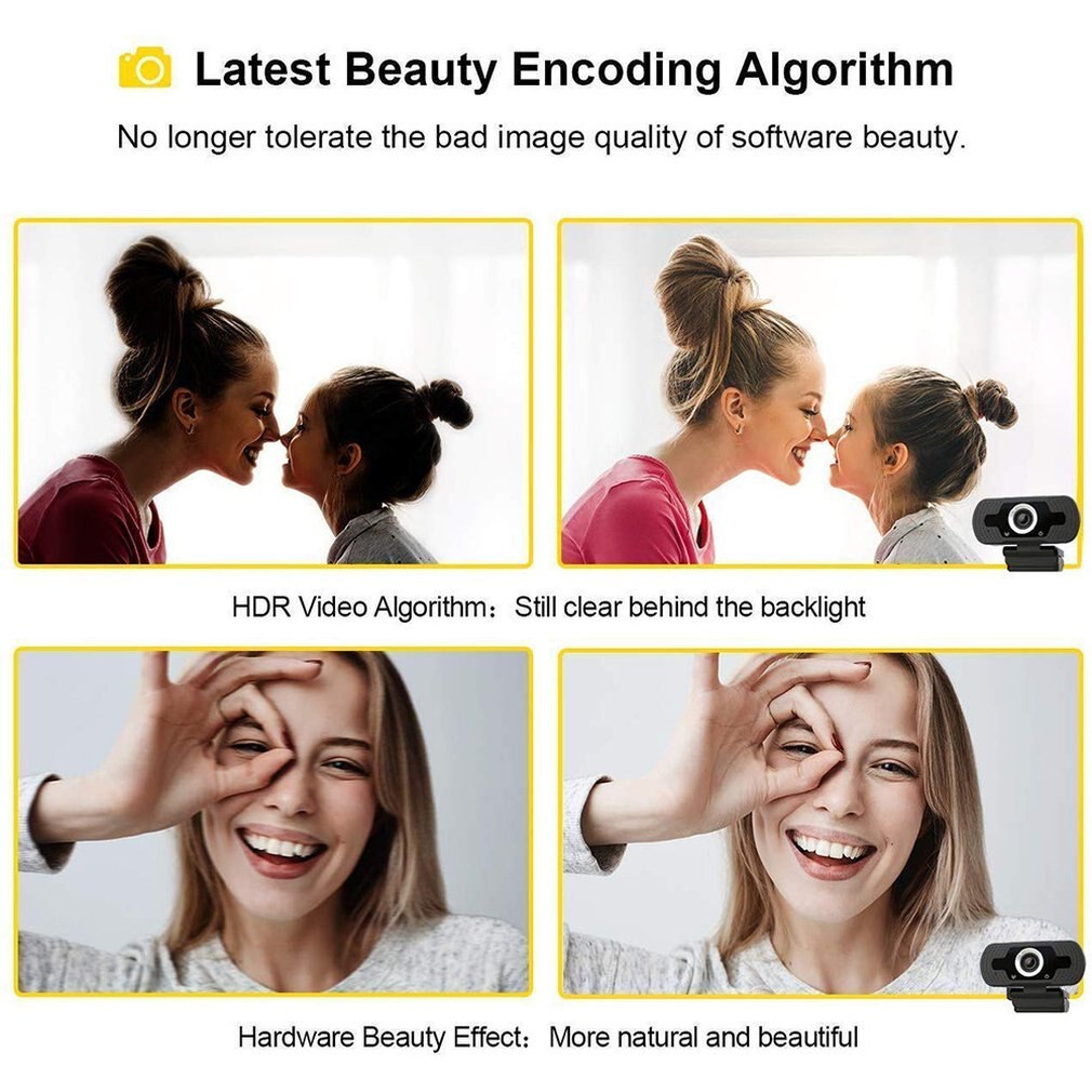 1080P Full High Definition Usb Webcam For Pc Desktop & Laptop Web Camera With Microphone/Fhd Web Camera