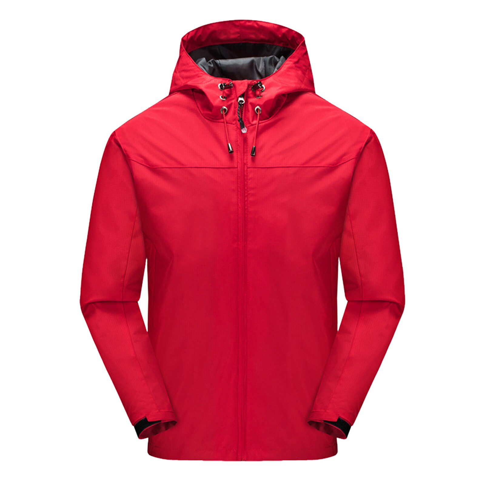 Men Mountain Waterproof Shell Jacket Ski Jacket Windproof Jacket Winter Warm Jacket for Camping Hiking Skiing: Red  / XL