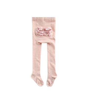 Lawadka 0-4T Lente Herfst Breien Baby Meisjes Panty Kant Prinses Zachte Mode Children&#39;tights Voor Meisje Panty 2022: Roze / 2-4Years