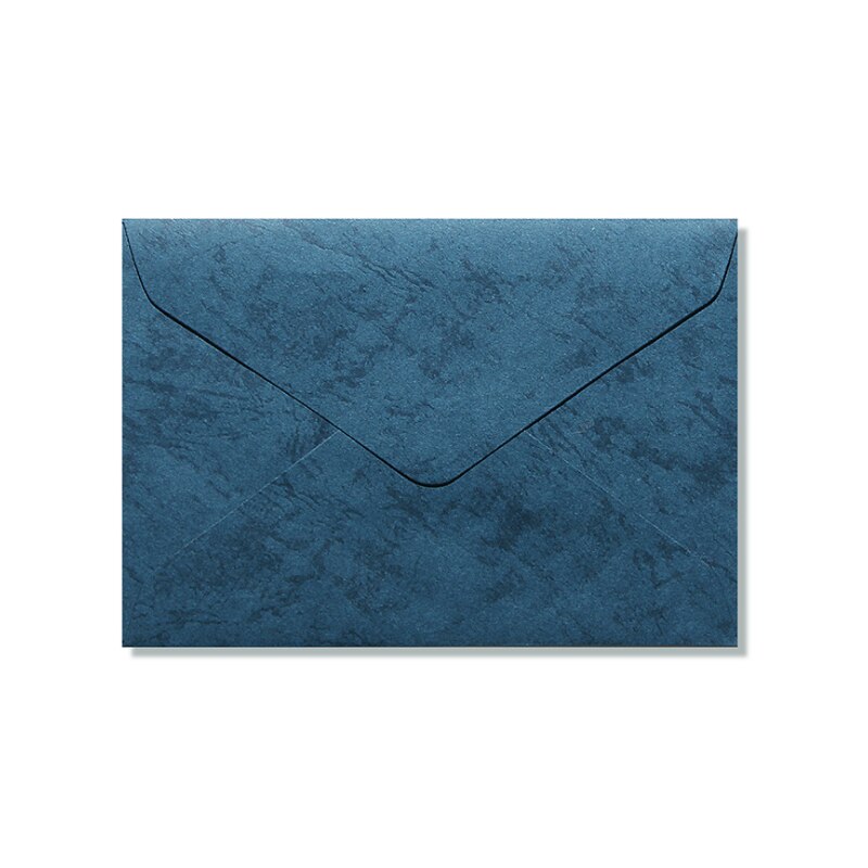 10pcs Message Envelope Blessing DIY Office School Supplies Stationery Student Award Letter Wedding Invitation Envelope: blue