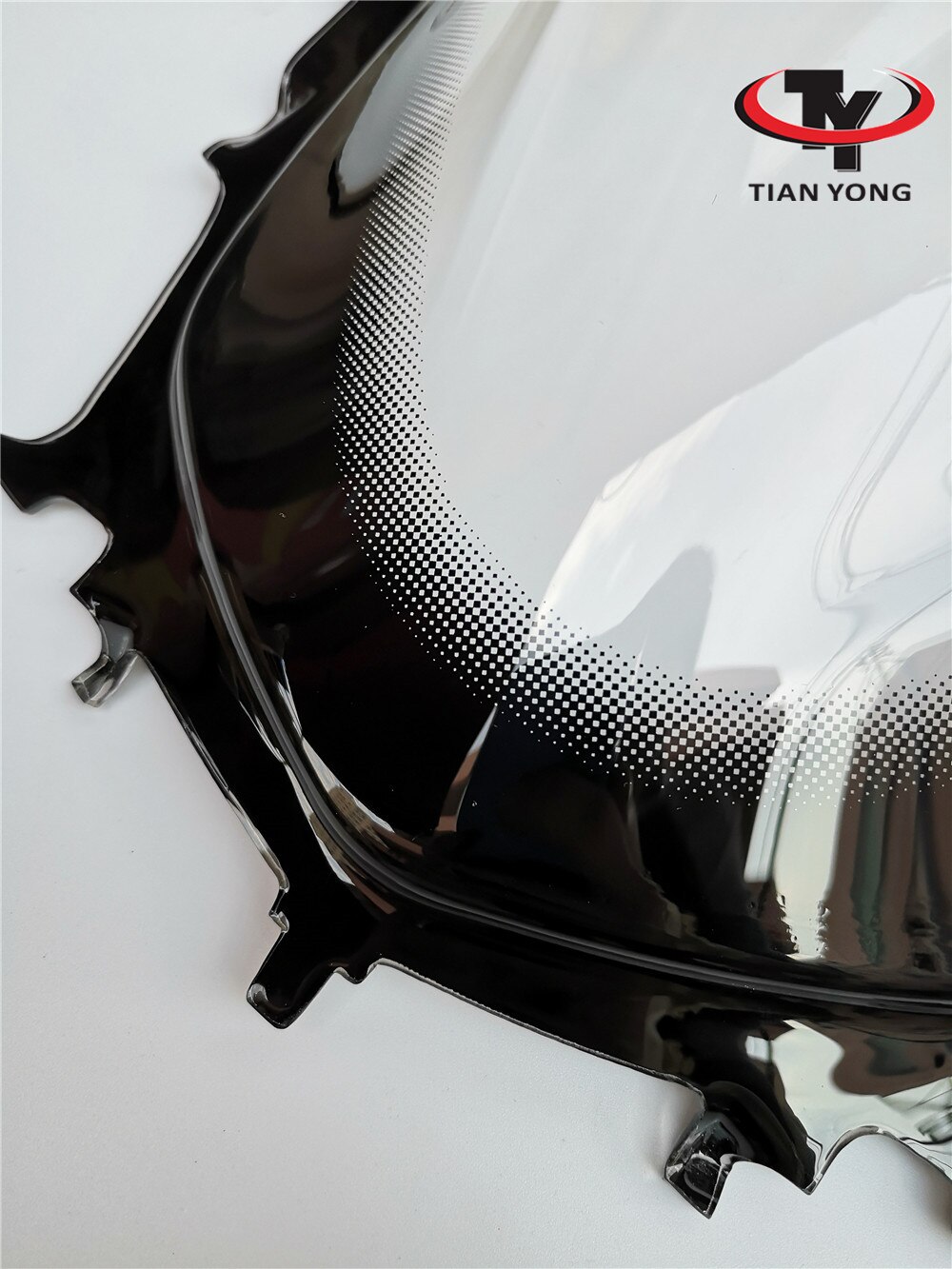 Motorfiets voor yamaha  r1 r 1 15-16-17 windscherm windscherm rookzwart helder windscherm