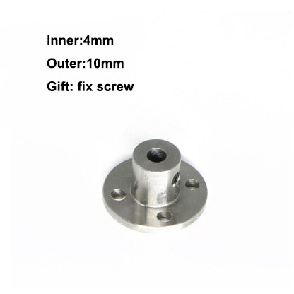High stainless steel flange coupling High-precision flange Outer diameter 16mm-10mm inner hole 4mm-10mm: Outer 10mm hole 4mm