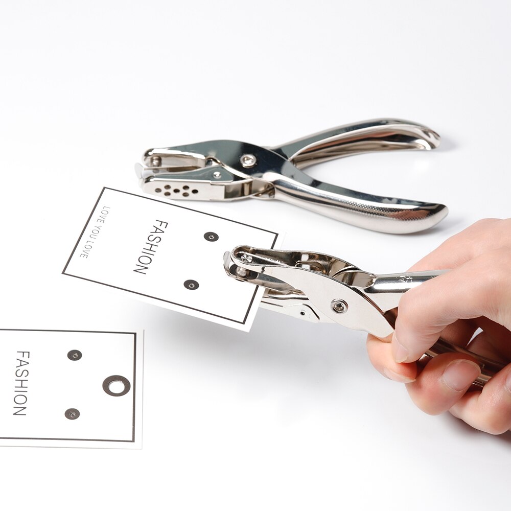 1pc 3mm 6mm Practical Iron Metal Hand-held Punch Hole Punch Pliers Hole Punch Cardmaking Handicraft Tool Jewelry DIY