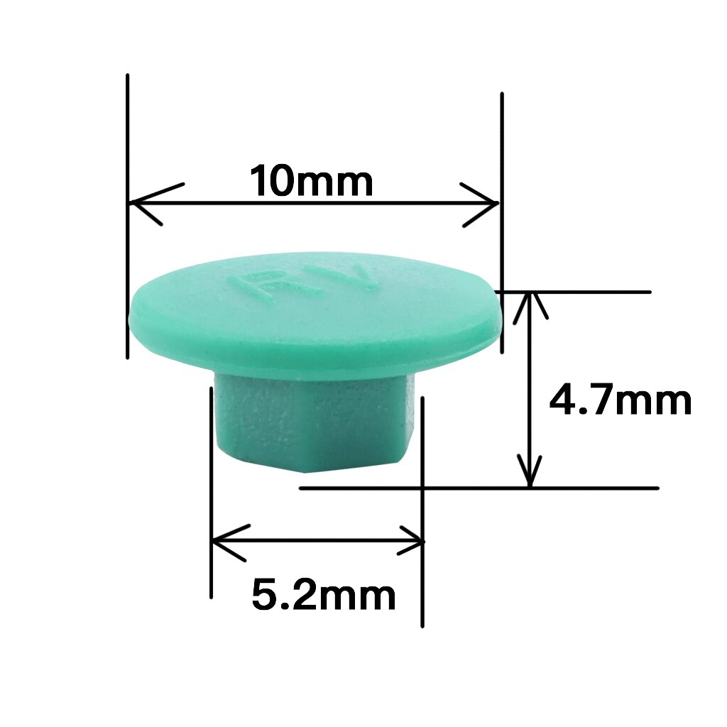 10 Pieces Hex Socket Bolt Screw Nut Head Cover Cap Protector for Bike Bicycle Cycling Headset M6 Bolts