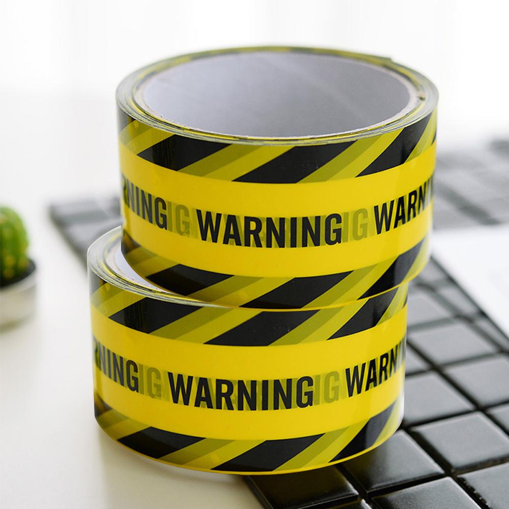 Oblique Stripe Caution Warning Tape Fragile Barrier Remind Work Safety Tapes