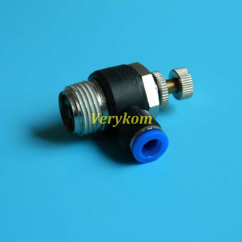 10pcs/lot SL6-M5/M6/M8 SL4-M3 SL8-M5 PSL6-M5 SL4-M5 Pneumatic Cylinder Throttle Valve Air Speed Controller Flow Adjuster PSL4M5A