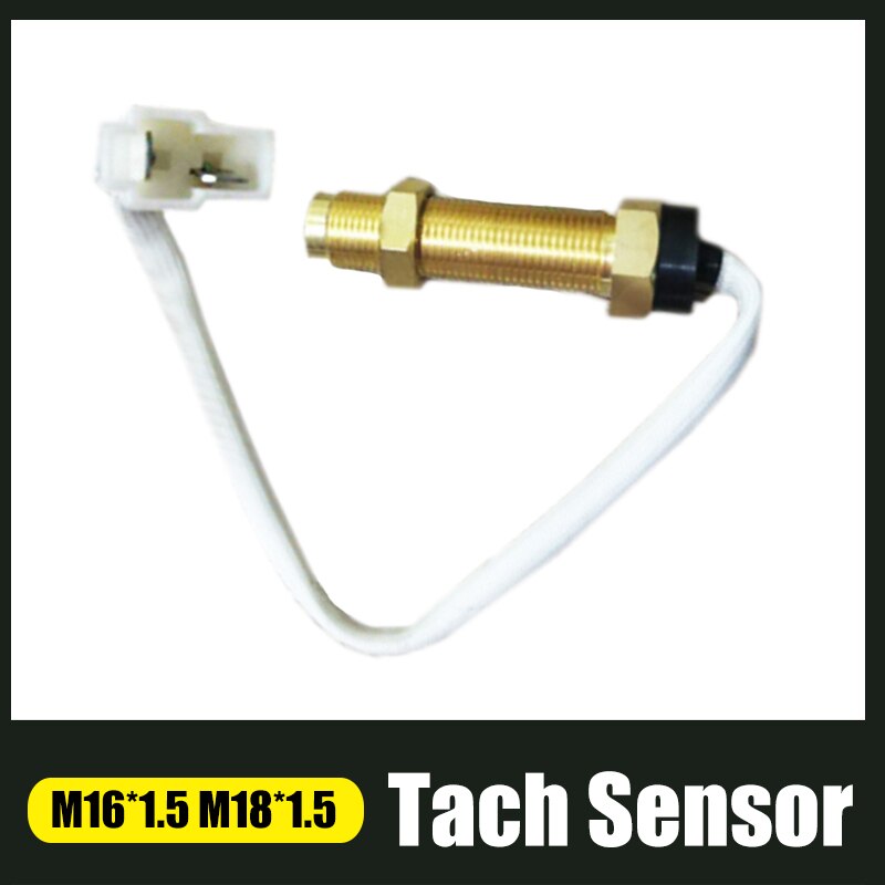 Toerenteller Sensor M16 M18 Voor Mariene Auto Motor Boot Dieselmotor Tacho Meter Rpm Gauge Sensor