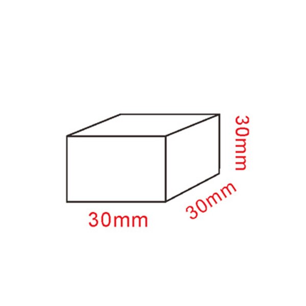 Clear Acrylic Square Sheet Stamping Block Cosmetics Display Stand Pad Photography Props Ornaments Rings Necklace Jewelry Holder: 3x3x3cm