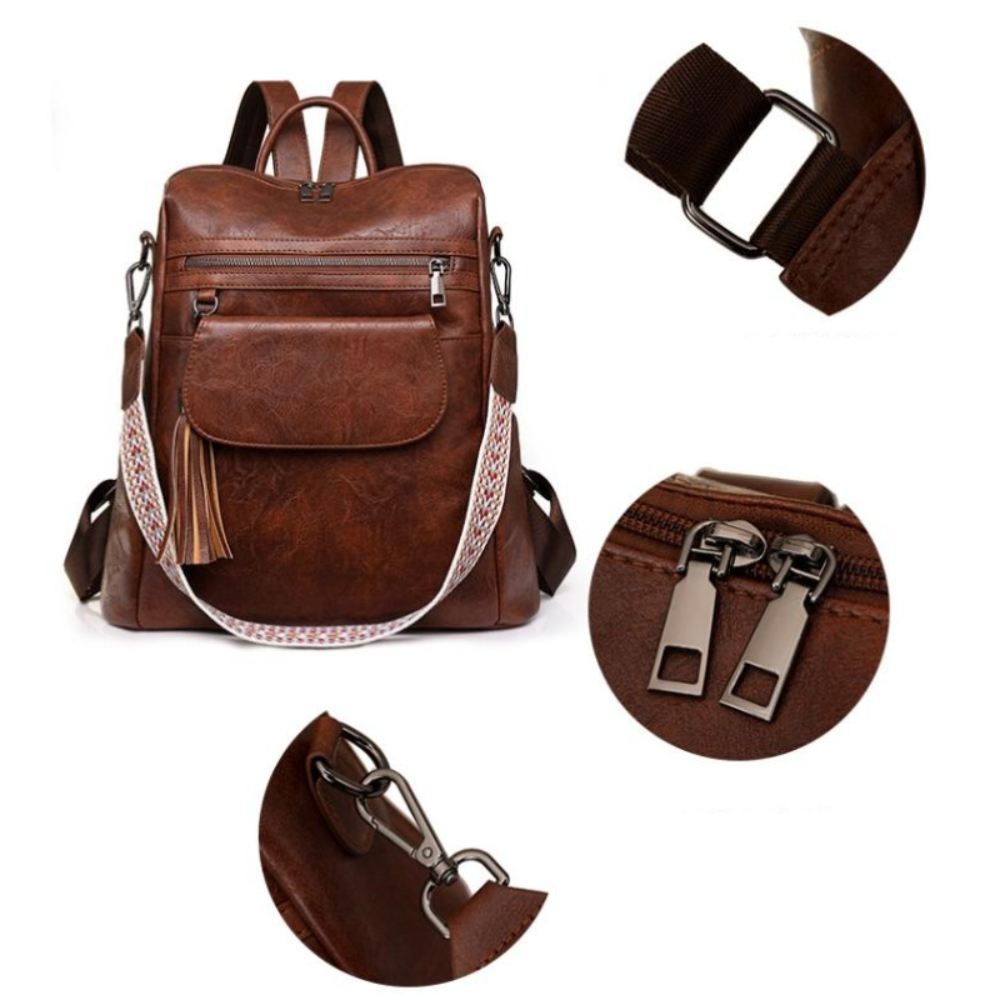 Women Backpacks Shoulder Bag Soft Leather Backpack Ladies Travel Bag Large School Bags for Teenage Girls