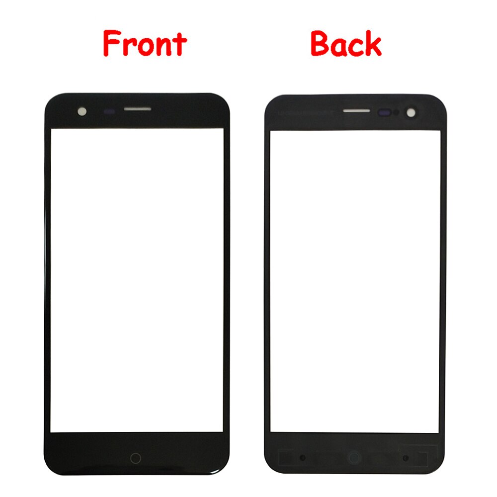 Black Touch Screen For Ulefone paris Touch Screen Digitizer Front Glass Panel Sensor Replacement +Free tools