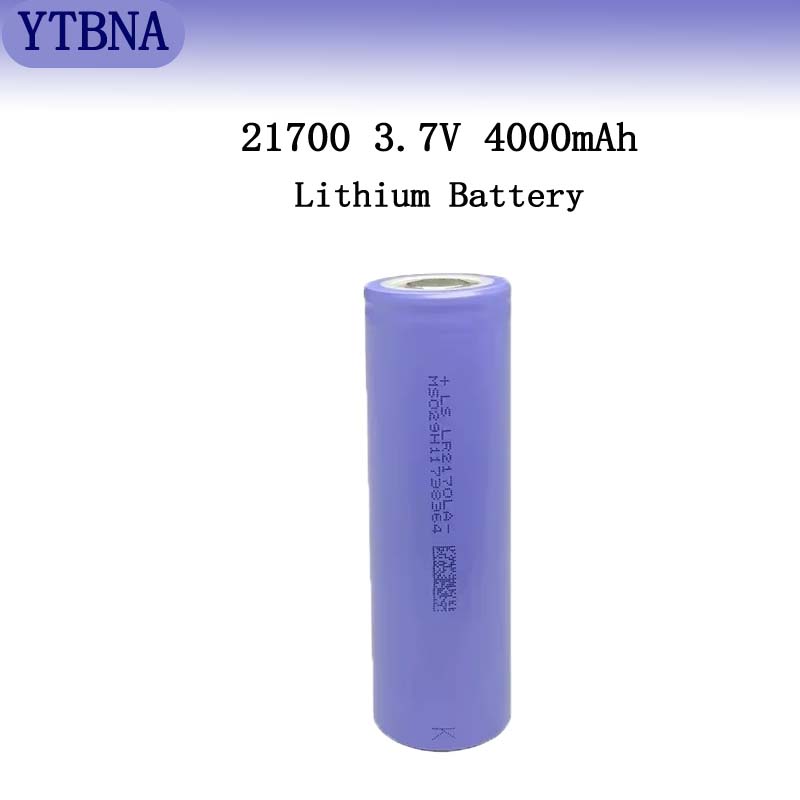 3,7 V 21700 Lithium-Batterie 4000 mAh 10C Entladung Elektrische Schraubendreher Werkzeug Batterie Solar Straße Licht Elektrische Fahrzeug