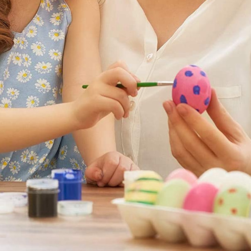 50 Strips Lege Verf Strips Verf Cup Potten Clear Storage Verf Containers Mini Schilderij Cup Pot 3Ml/ 0.1 oz