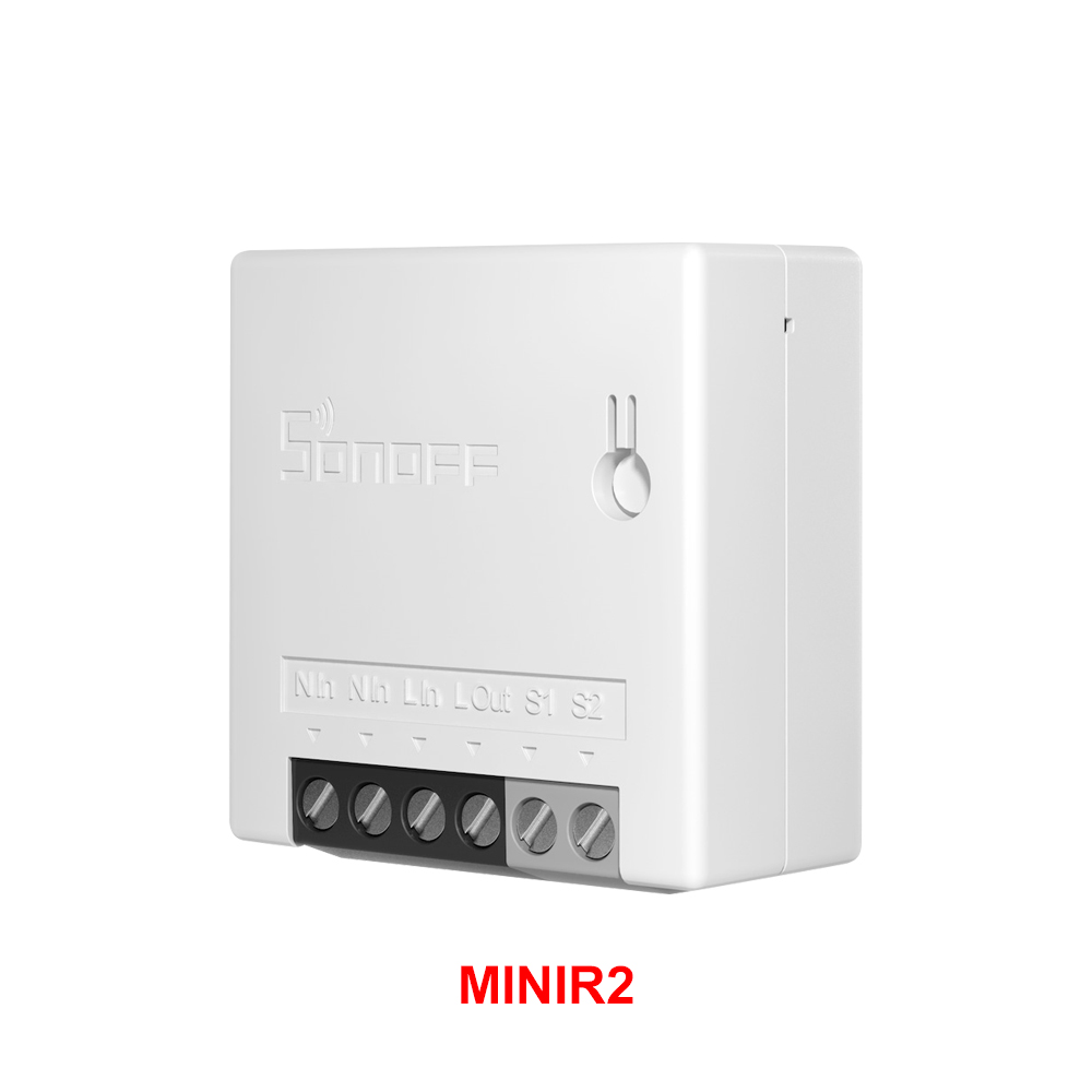 Sonoff-interruptor inteligente bidireccional Itead MINI R2, dispositivo con Wifi, Control remoto de cuerpo pequeño a través de la aplicación eWeLink, compatible con Alexa, Google Home, IFTTT: Default Title