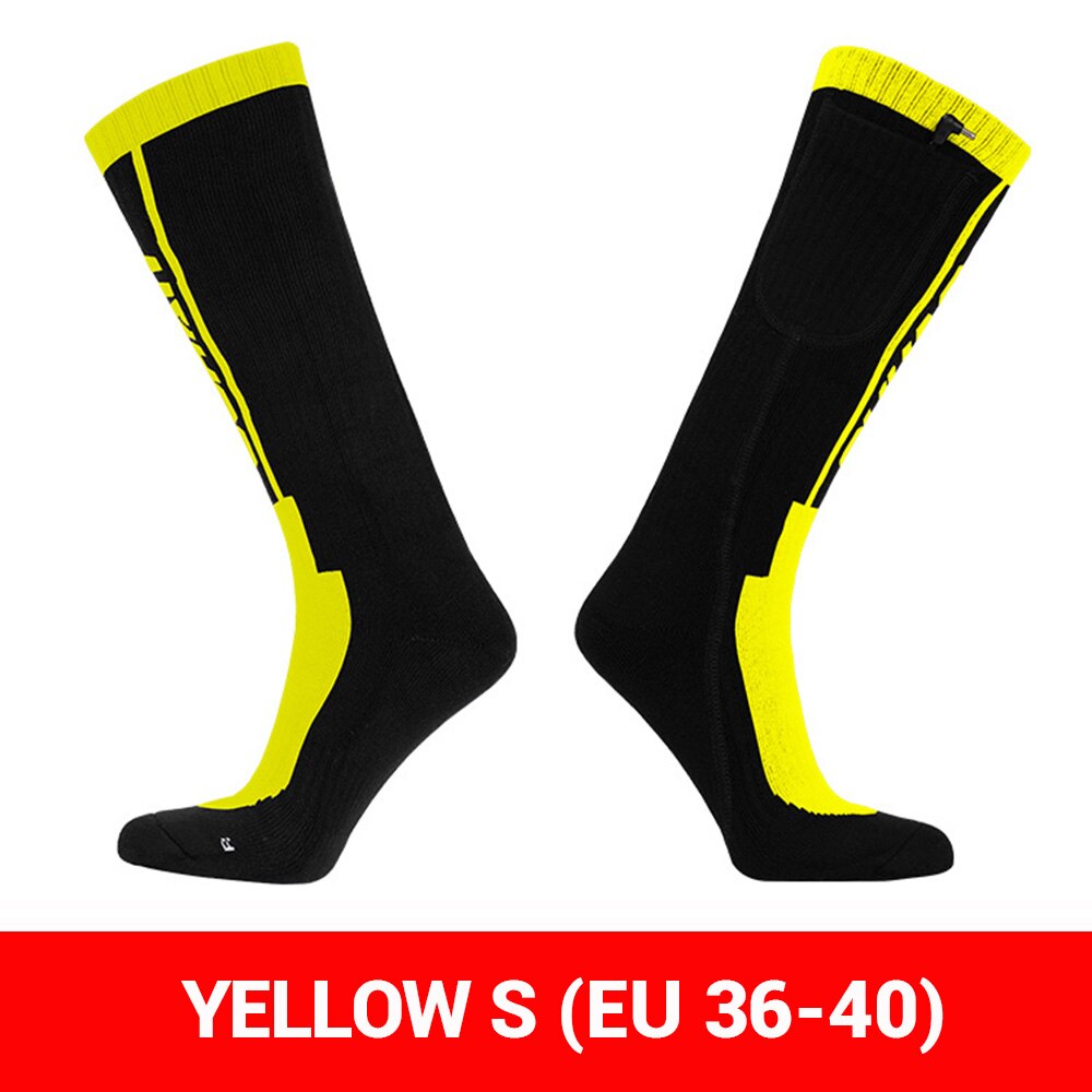 DUHAN Heated Socks Winter Motorcycle Heating Socks USB Electric Motorcycle Boots Heating Socks Infrared Heated Boots Size 36-45: YE Sock S (36-40)