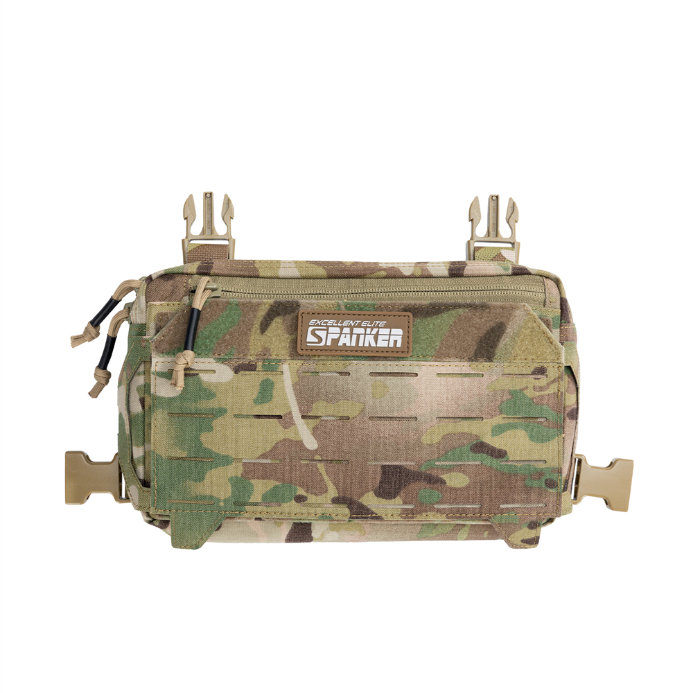 Tatcical Chest Rig Pouch Men's Functional Vest Bag Survival Army CAMO Molle System Kit Bag Backpack Locomotive Backpack