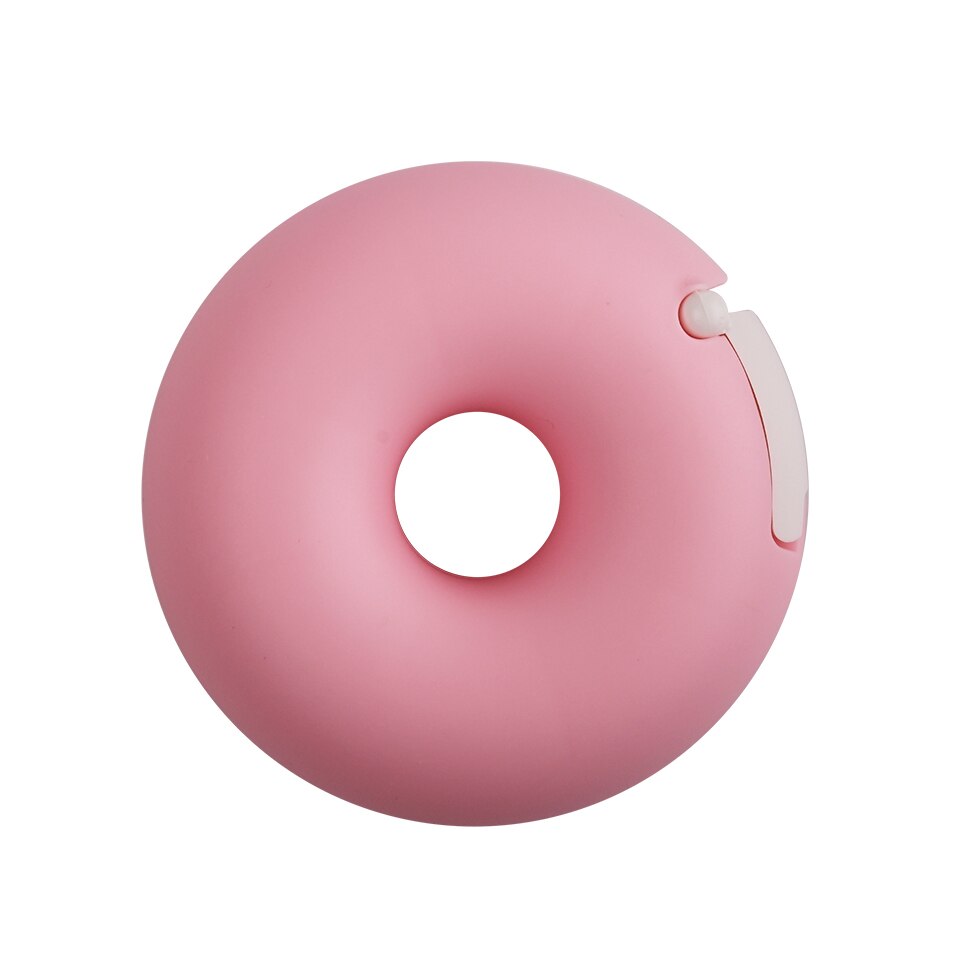 Draagbare Transparante Acryl Wimper Tape Cutter Kleurrijke Cutter Pe Medische Tapes Adhesive Roterende Tape Houder Wimper Gereedschappen: Pink Round