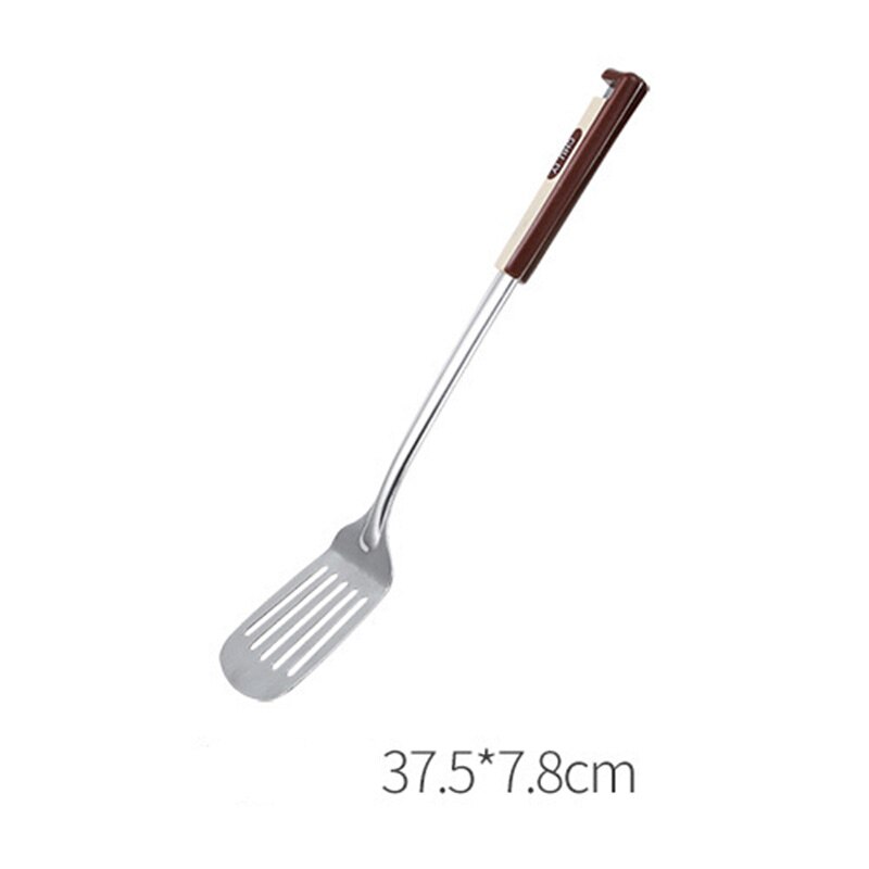 Stainless Steel Kitchen Cooking Tool Sets Turners Spatula Spoon Shovel Colander Pasta Rice Scoop Cooking Tool Set: Shovel