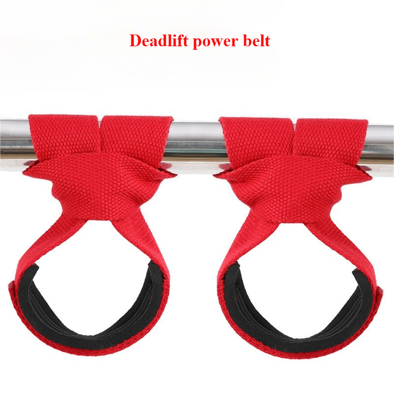 Gym Lifting Straps Barbell Deadlift Booster Belt Fitness Anti-slip Hand Wraps Wrist Straps Fitness Training Auxiliary Belt