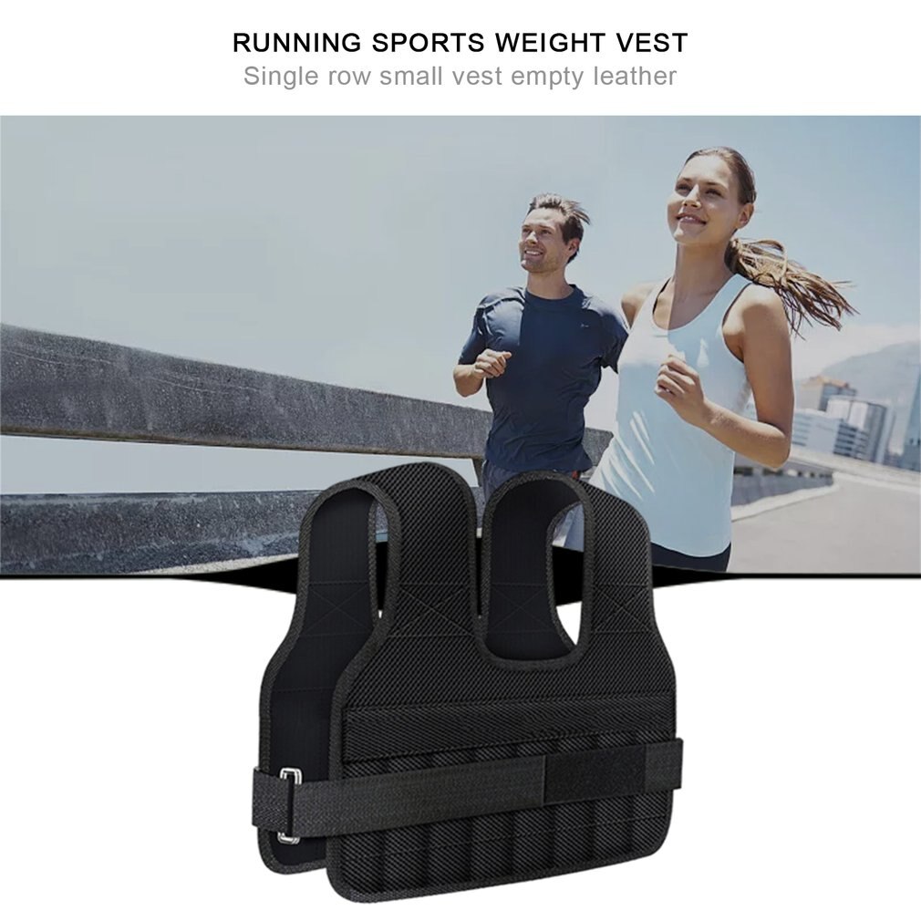 Weight-bearing Vest Weight Training Sports Boxing Gym Equipment Adjustable Vest Jacket Single Row Small Vest