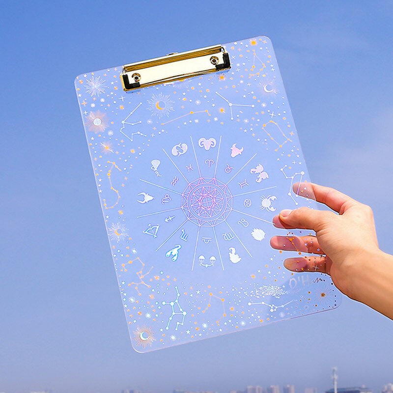 Writing Pads A4 Clipboard Backing Board Folder Document Holder Cardboard Office Supplies Student Drawing Portable Organizer