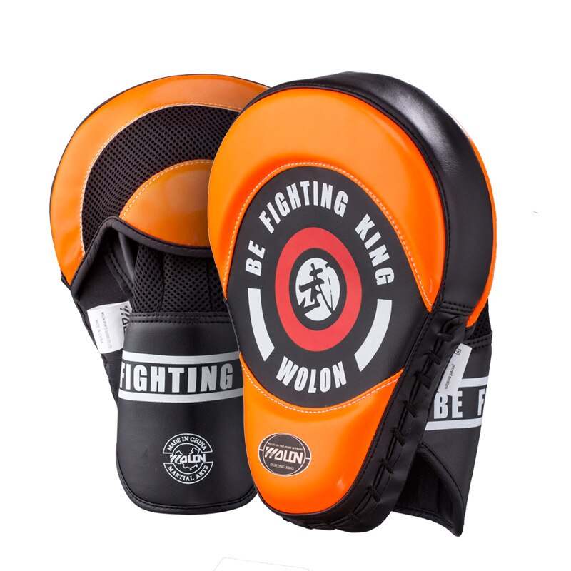1 stk sparkepude punch target taske mænd mma pu karate muay thai free fight sanda træning voksne børn udstyr: 1 stk orange sort