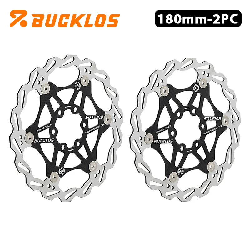 BUCKLOS Bike Floating Rotors 160mm 180mm 203mm Bicycle Hydraulic Disc Brake Rotor Road Mountain Bike Brake Disc Bicycle Brake: MULTI