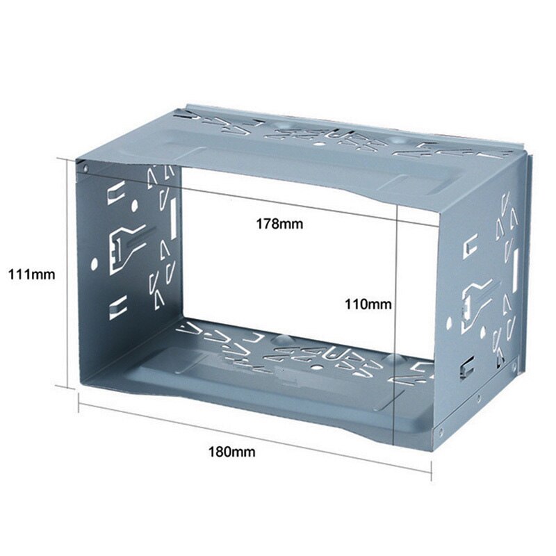 Car Audio Navigation Universal Installation Iron Frame Radio Head Kit With Car Audio Box Remover