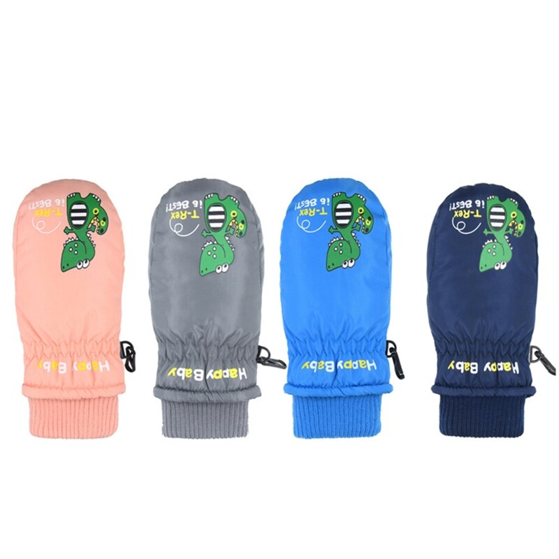 Wasserdicht Winddicht Warme freundlicher Ski Fäustlinge Finger Handschuhe freundlicher Ski Handschuhe Winter Kleinkind Schnee Handschuhe für Mädchen Jungen