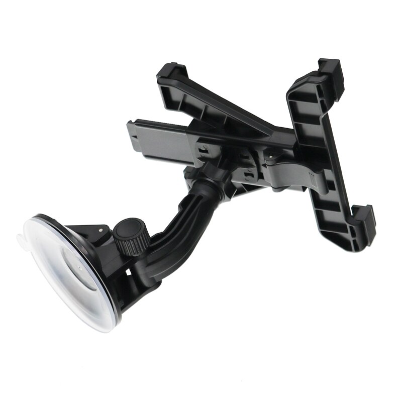 Motolovee justerbar bil tablet holder universal 360 rotations bil forrude sugekop montering holder stand beslag til ipad