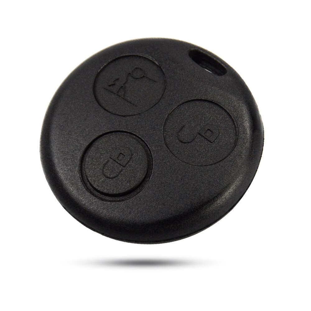 OkeyTech Replacement Car key For Mercedes Benz SMART Fortwo 450 Forfour Roadster Case 3 Button Blank Blade Remote Key Shell Fob