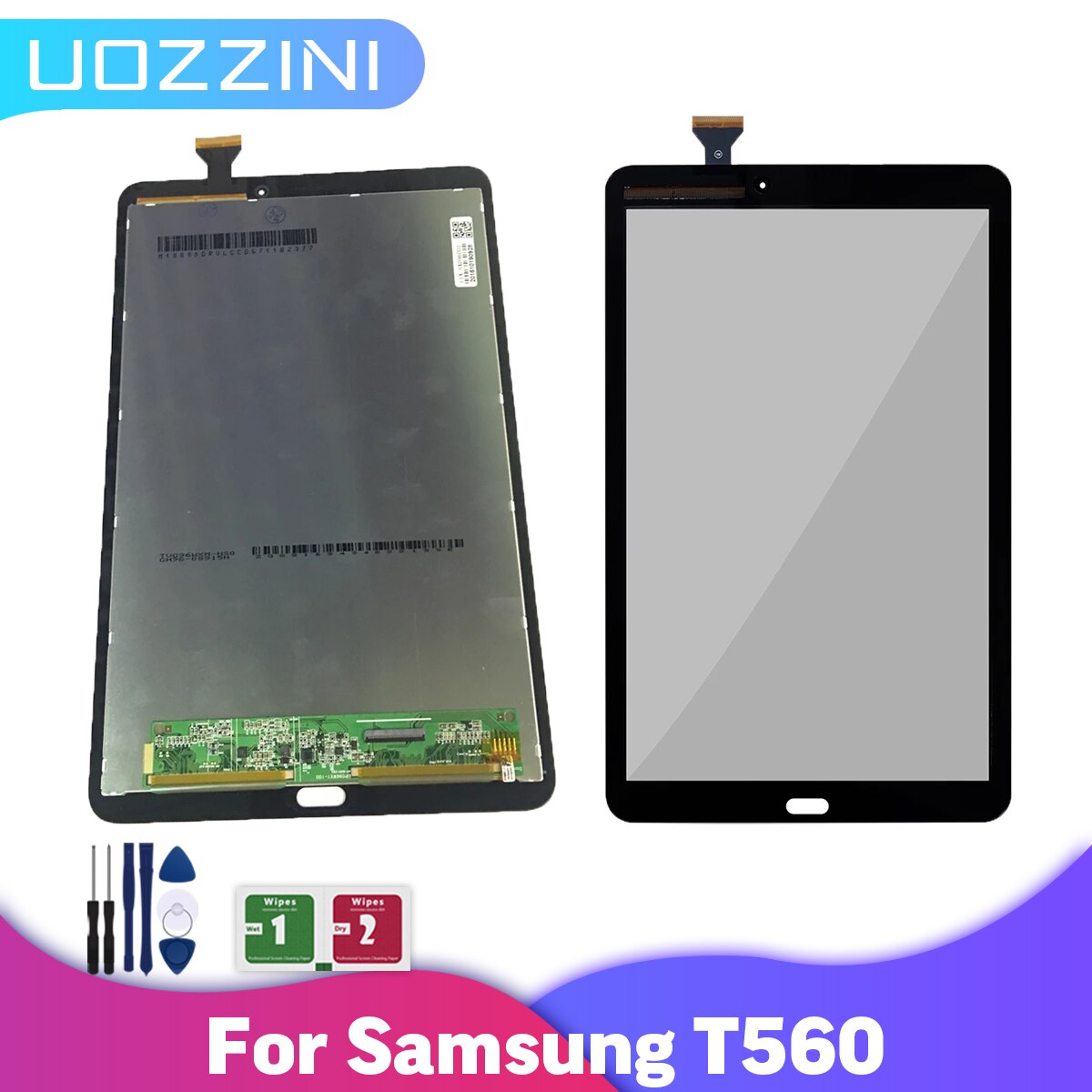 LCD Or Touch 9.6&quot; For Samsung Galaxy Tab E 9.6 SM-T560 T560 SM-T561 Display Screen Digitizer Matrix Panel Tablet Assembly Parts