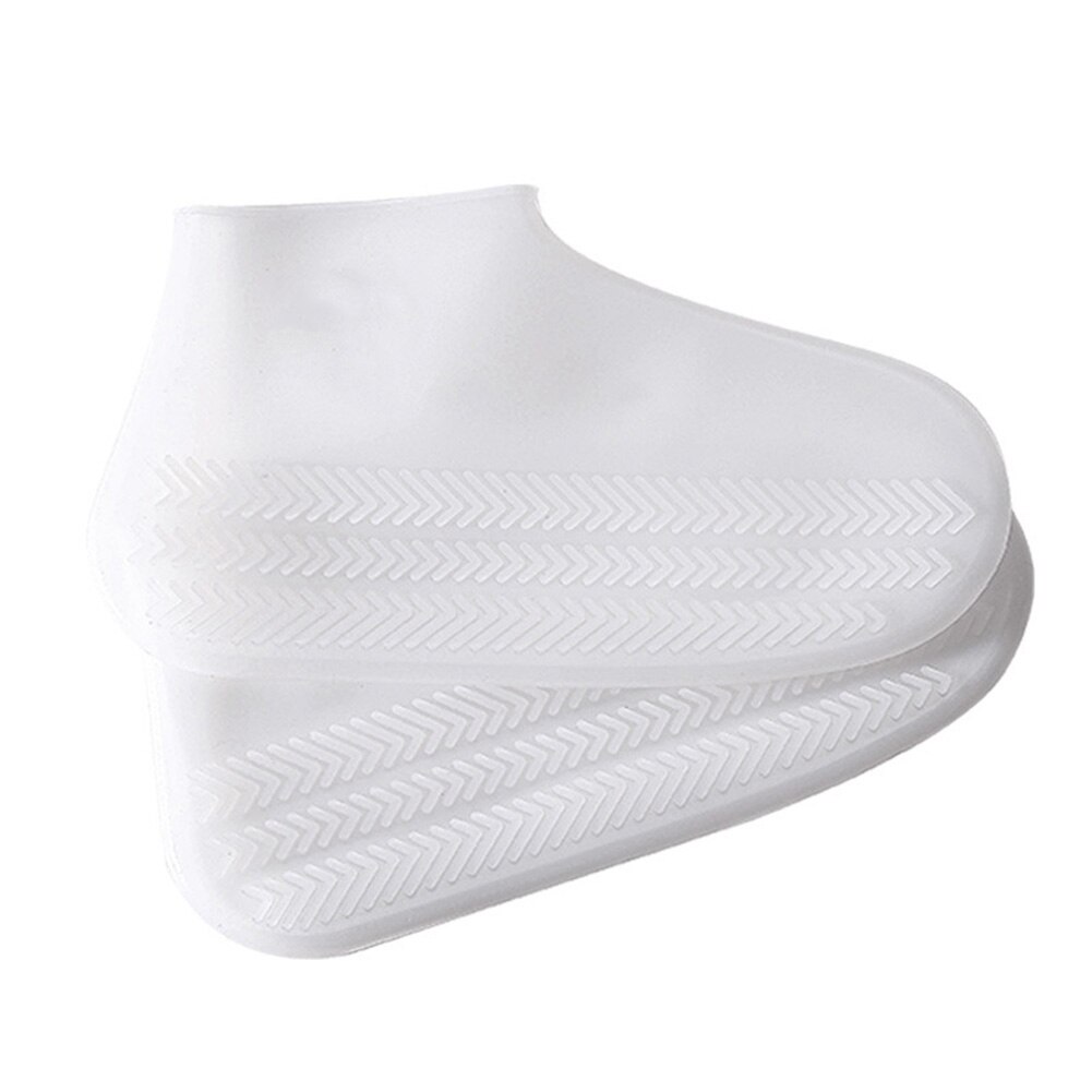 Silicone Overshoes Reusable Waterproof Shoes Covers Rain Boots Wear-Resistant Non-slip