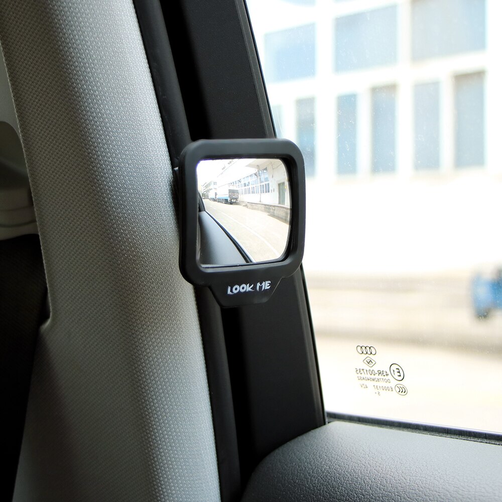 Car Rear Magnet Mirror 270 Degrees Wide Angle Car Auxiliary Rearview Mirror Eliminate Blind Point for Car Safety Universal