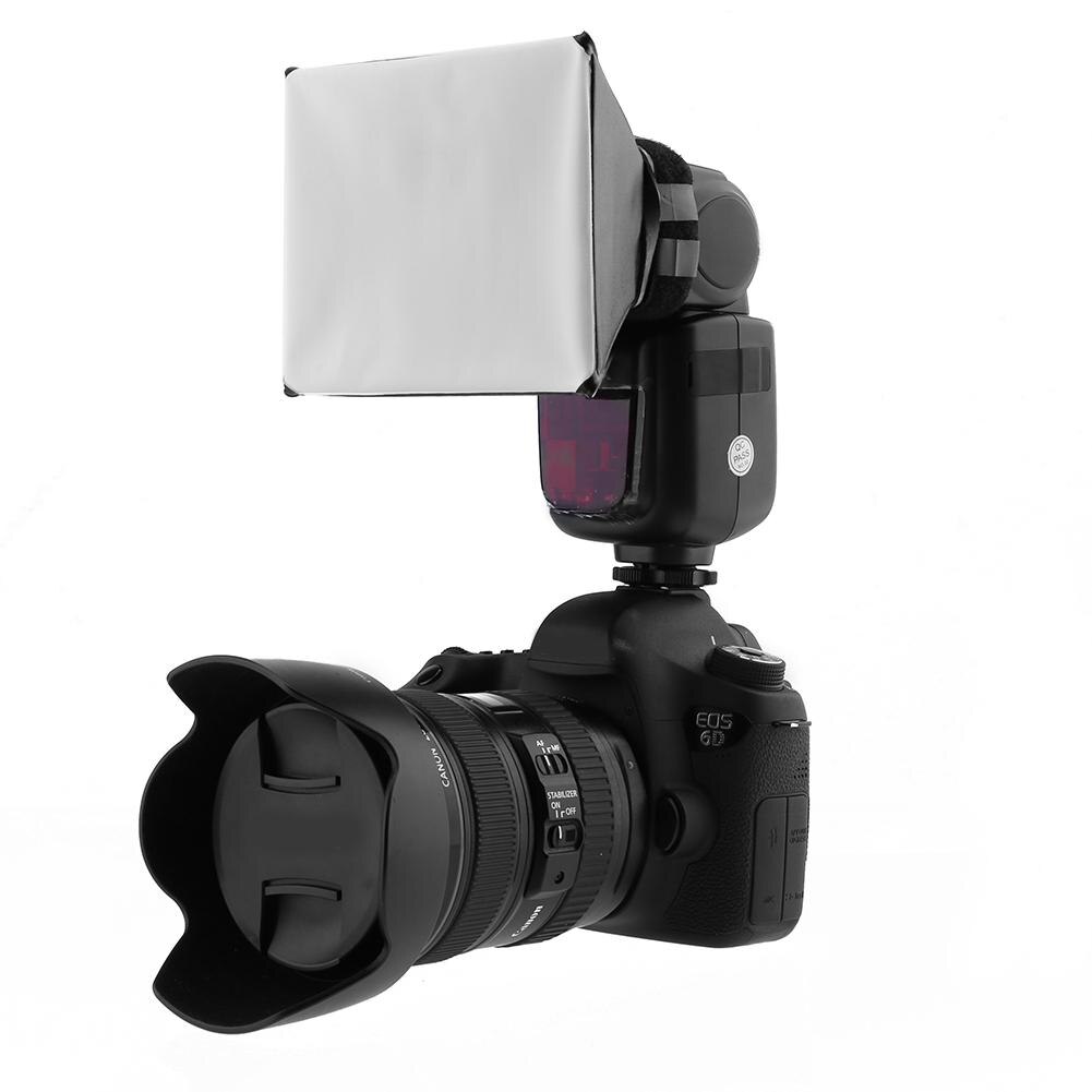 Flash universel pliable pour appareil Photo DSLR, boîte souple pour appareil Photo Nikon, Canon, Sony, OLYMPUS, 125x100mm