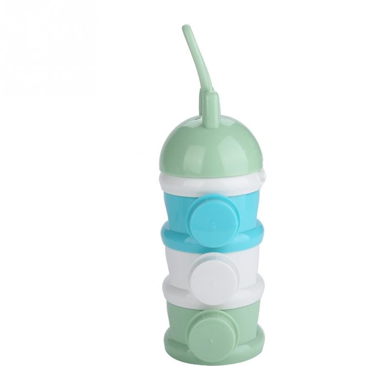 3 Layers Portable Baby Milk Powder Container Formula Dispenser Food Container Baby Food Snack Storage Box Baby Feeding Baby Care