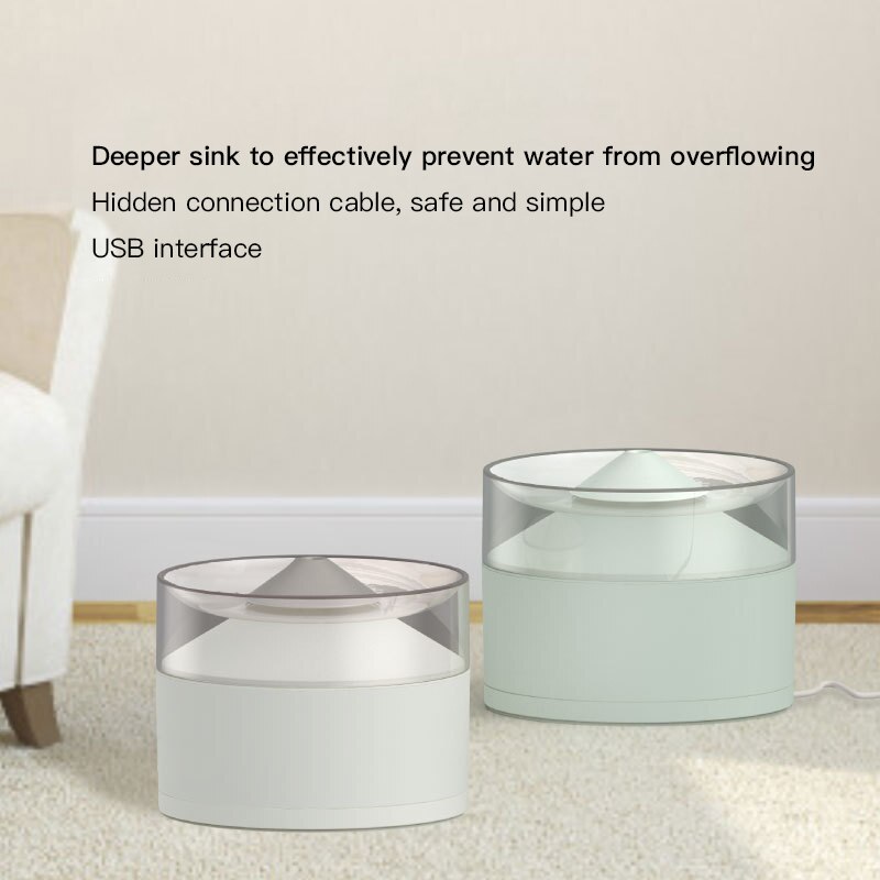 Snow Mountain Automatic Cat Water Bowl Fountain For Pets Dog Water Dispenser Large Drinking Bowl Cat Drink