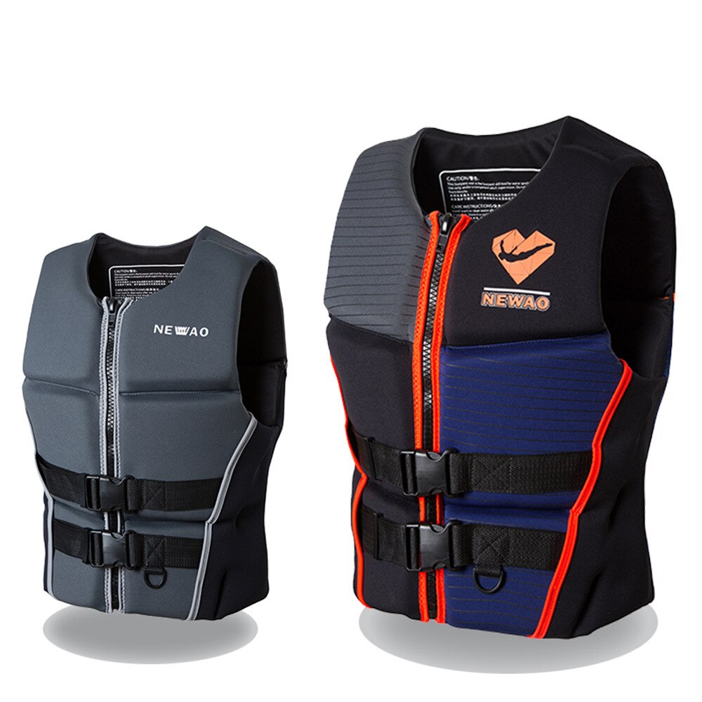 Chaleco de supervivencia Universal para exteriores, flotabilidad de neopreno, salvavidas para adultos, lancha motora a la deriva