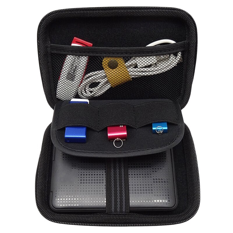 GUANHE Camouflage 2.5-Inch Hard Disk Package Mobile Power Protection Cover Charging Treasure U Disk Headset Data Cable Storage