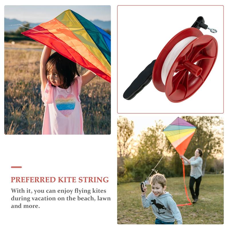 2pcs Kite Line Wheels Reel Winders Kite Winder Kite Accessories For Kids Line Wheel Kite Flying Children'S Kite Wheel