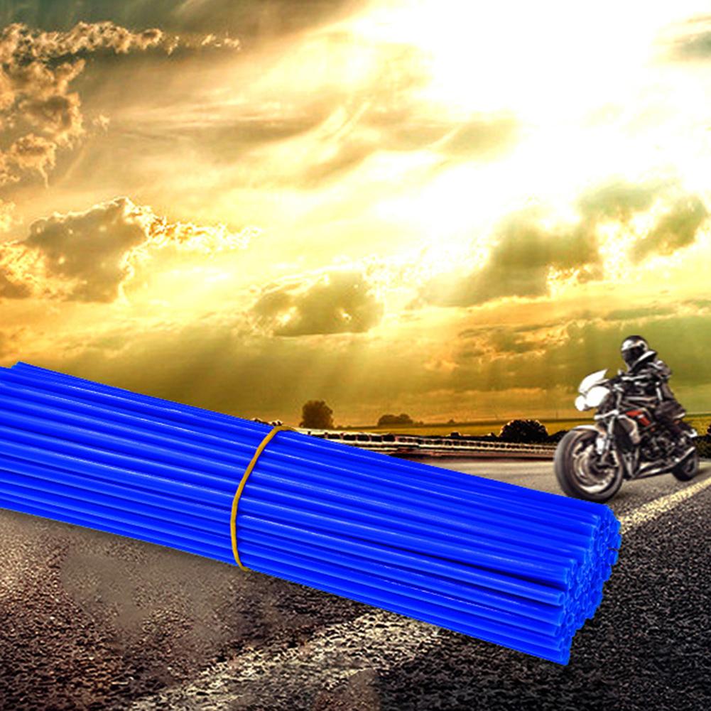 36 sztuk uniwersalny kolorowy rower szprychy zestaw dekoracji rower koła do motocykla Spoke okłady Rim skórzany pokrowiec straż Motocross zestawy