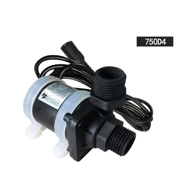 JT-750D Micro Submersible Water Booster Pump DC 12V/24V D4/D5 Solar Water Heater