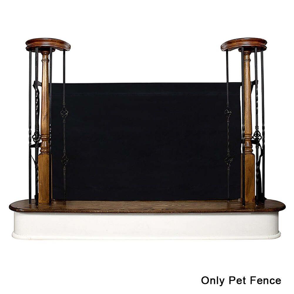 Pet Fence Stairway With Buckles Dog Gate Safety Protection Durable Enclosure Indoor Outdoor Babies Net Guard Folding Doorway