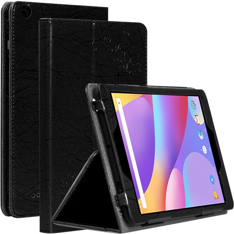 Leather Case Voor Chuwi Hi9 Pro Case Tablet Case Tablet Stand Met Arm Band Voor Kantoor