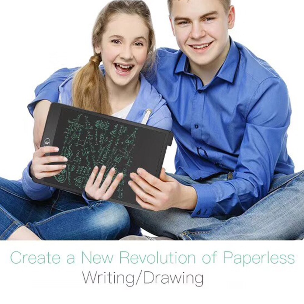 12in Writing Board LCD Electronic Memo Tablet for Elderly and Children Write to Communicate Portable Intelligent Blackboard