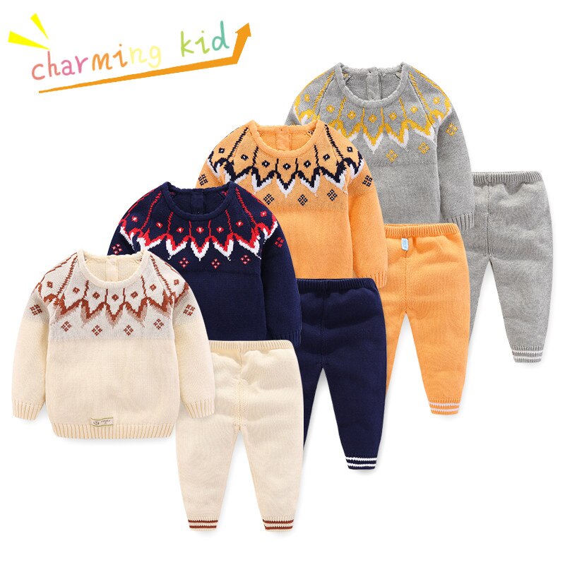 A thick cotton sweater