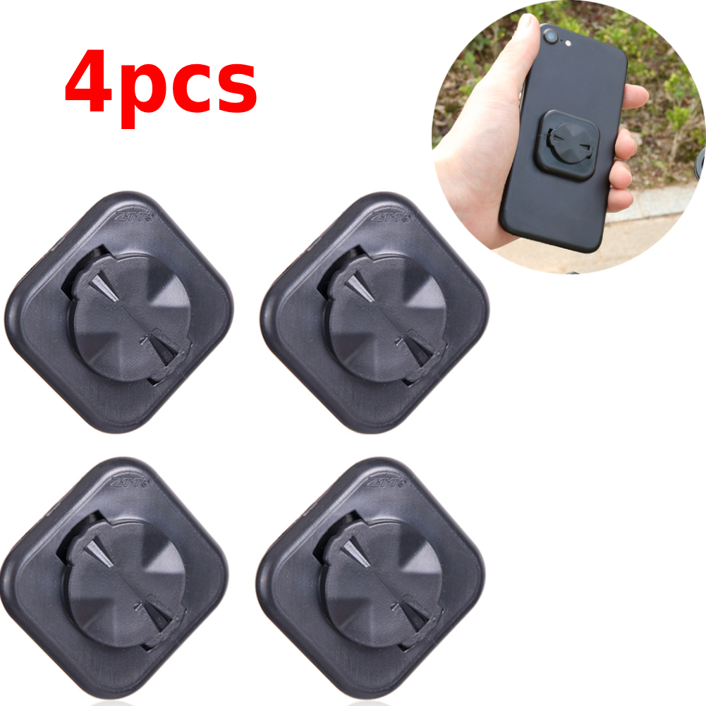 Fiets Telefoon Mount Sticker Mtb Fietsen Telefoon Houder Ondersteuning Stand Rijden Sterke Lijm Terug Knop Plakken Adapter Voor Garmin: Bordeaux